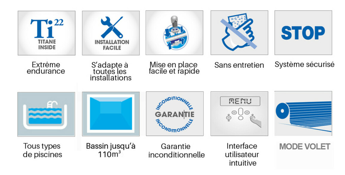 LOGO ÉLECTROLYSEUR AU SEL ZODIAC GENSALT OE COVER