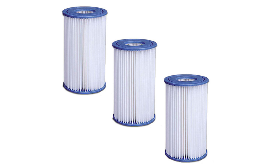 cartouches filtrantes piscine jilong 6m³ en situation